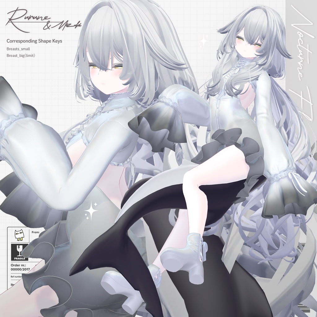 Nocturne Fleur【14アバター対応】