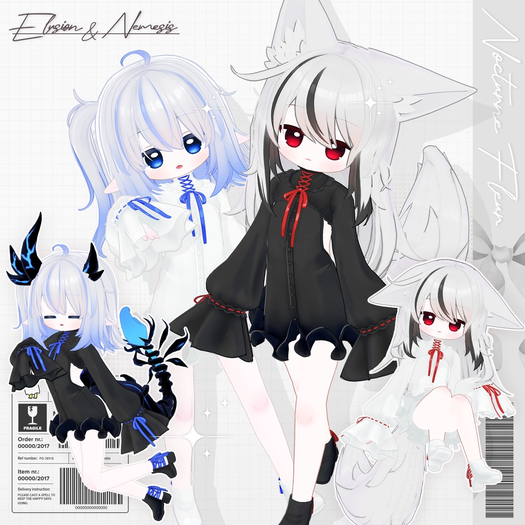 Nocturne Fleur【14アバター対応】