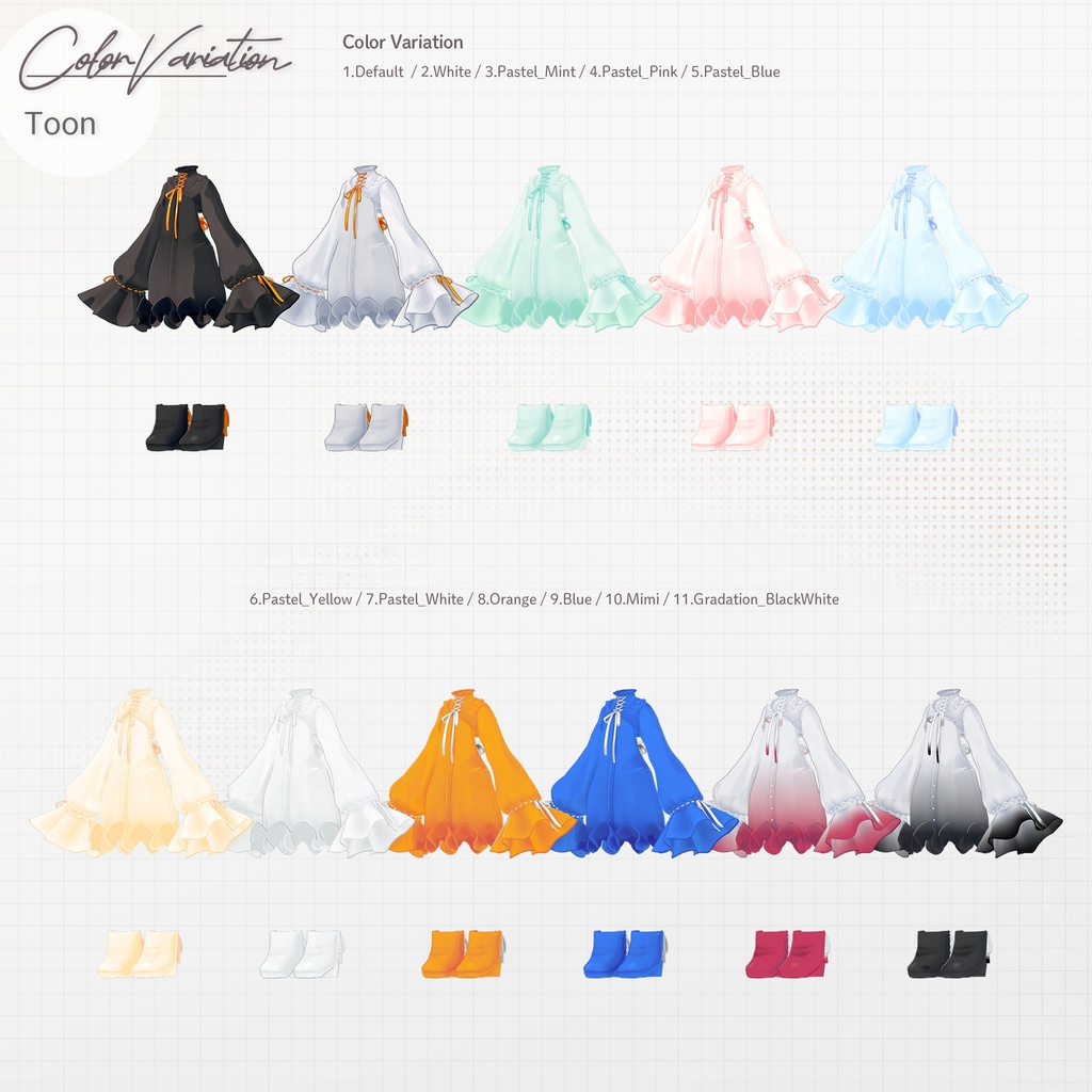 Nocturne Fleur【14アバター対応】