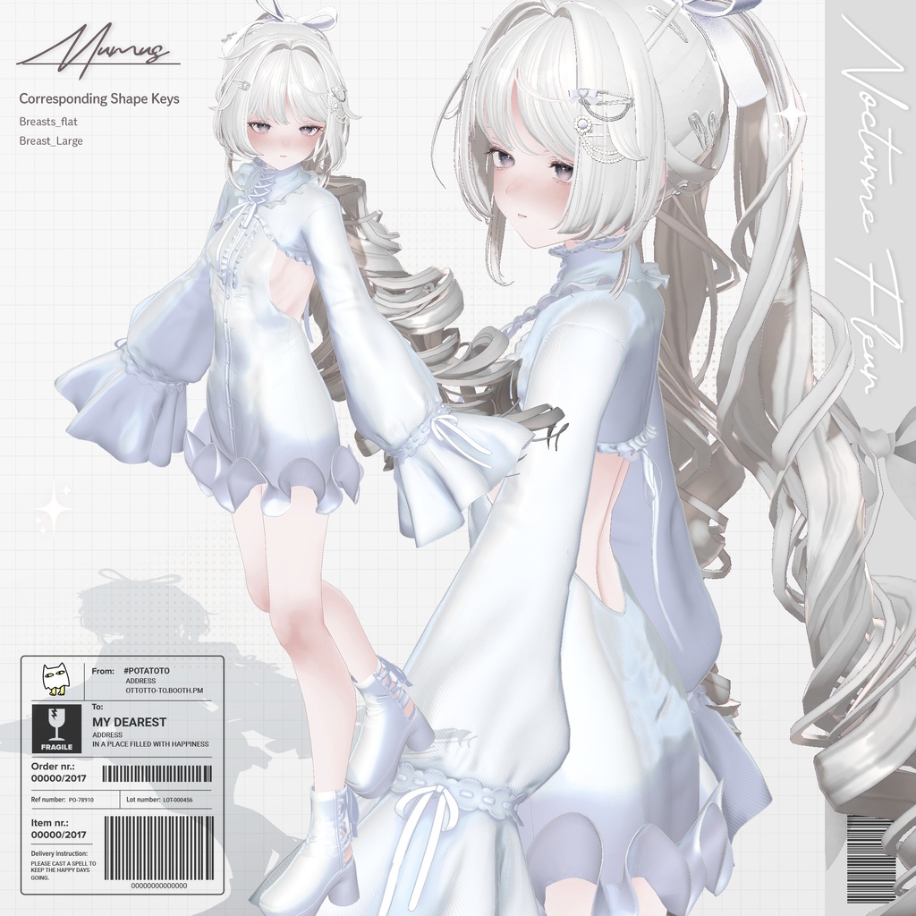 Nocturne Fleur【14アバター対応】