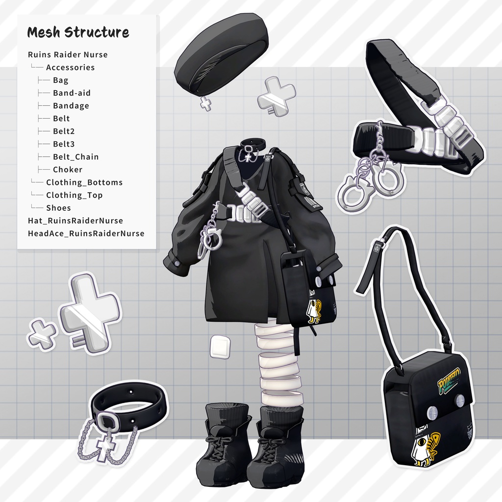 RuinsRaiderNurse【まめふれんず対応】