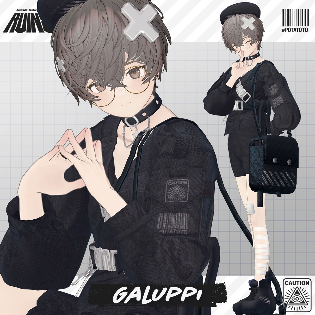 【2025年リニューアル】RuinsRaiderNurse【24アバター対応】