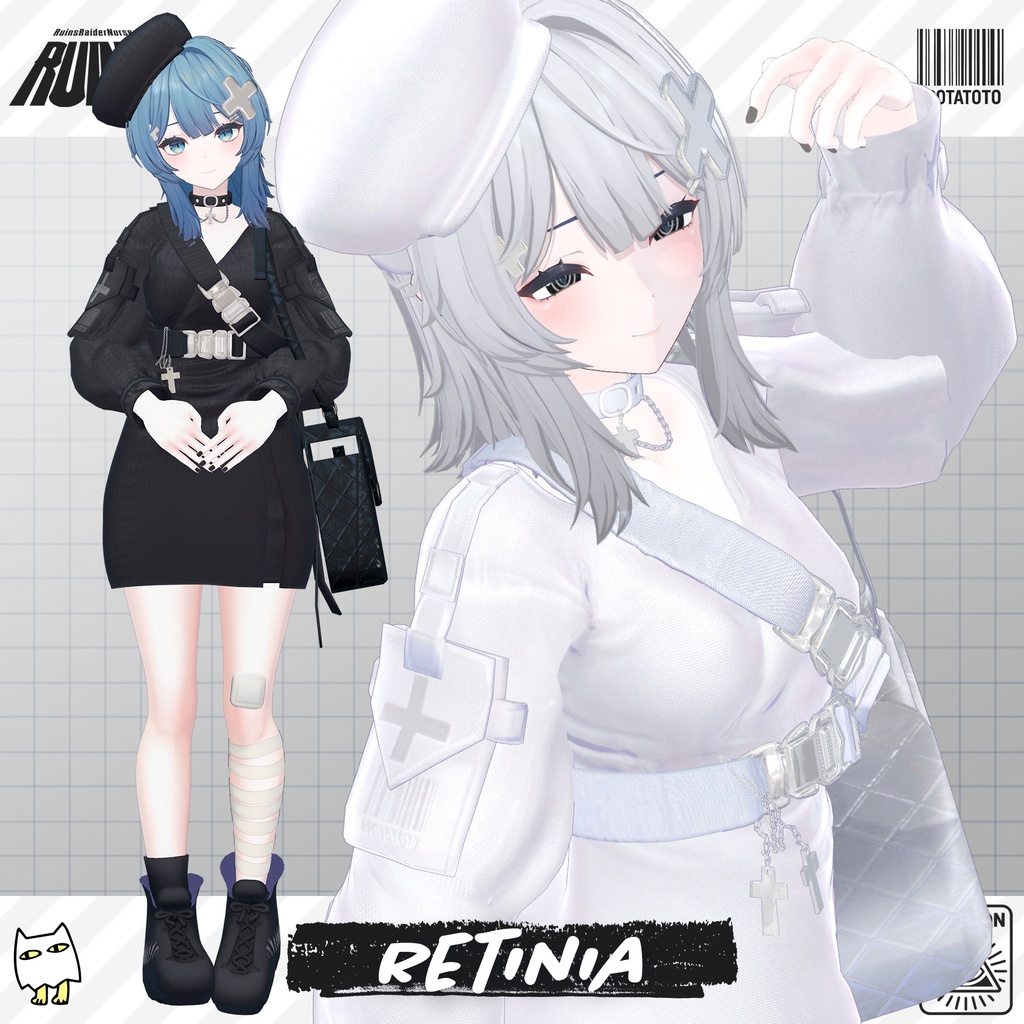 【2025年リニューアル】RuinsRaiderNurse【24アバター対応】