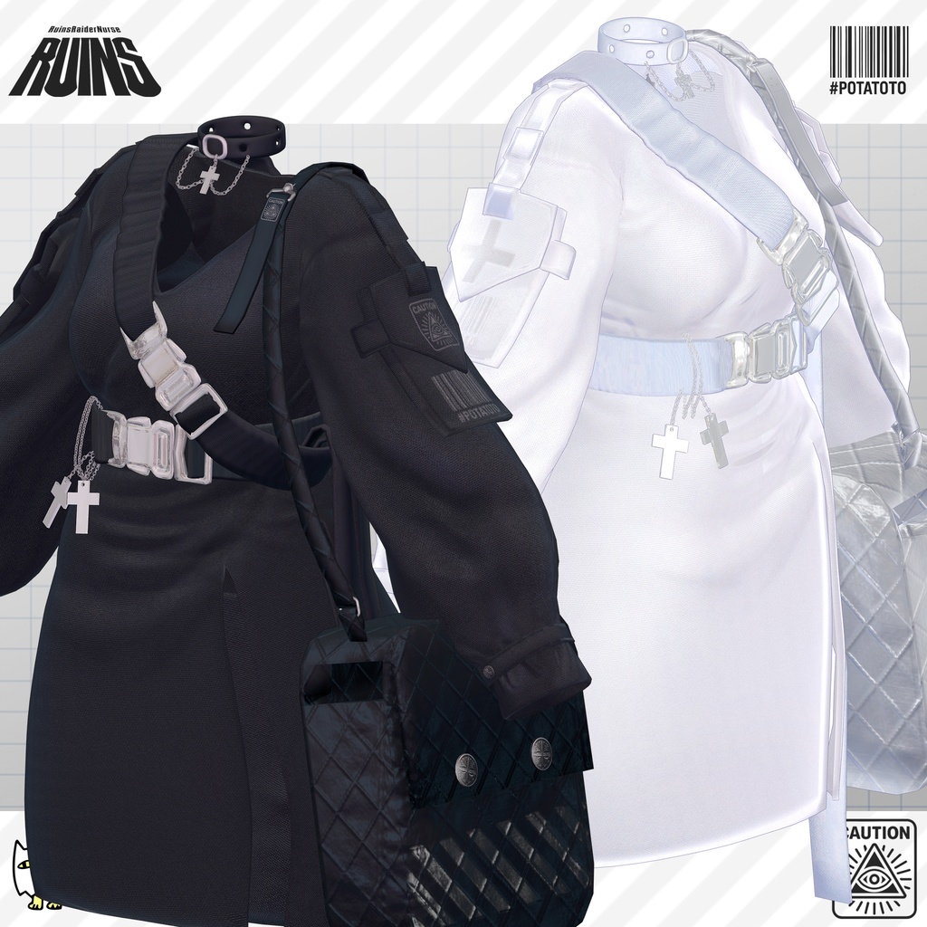 【2025年リニューアル】RuinsRaiderNurse【24アバター対応】