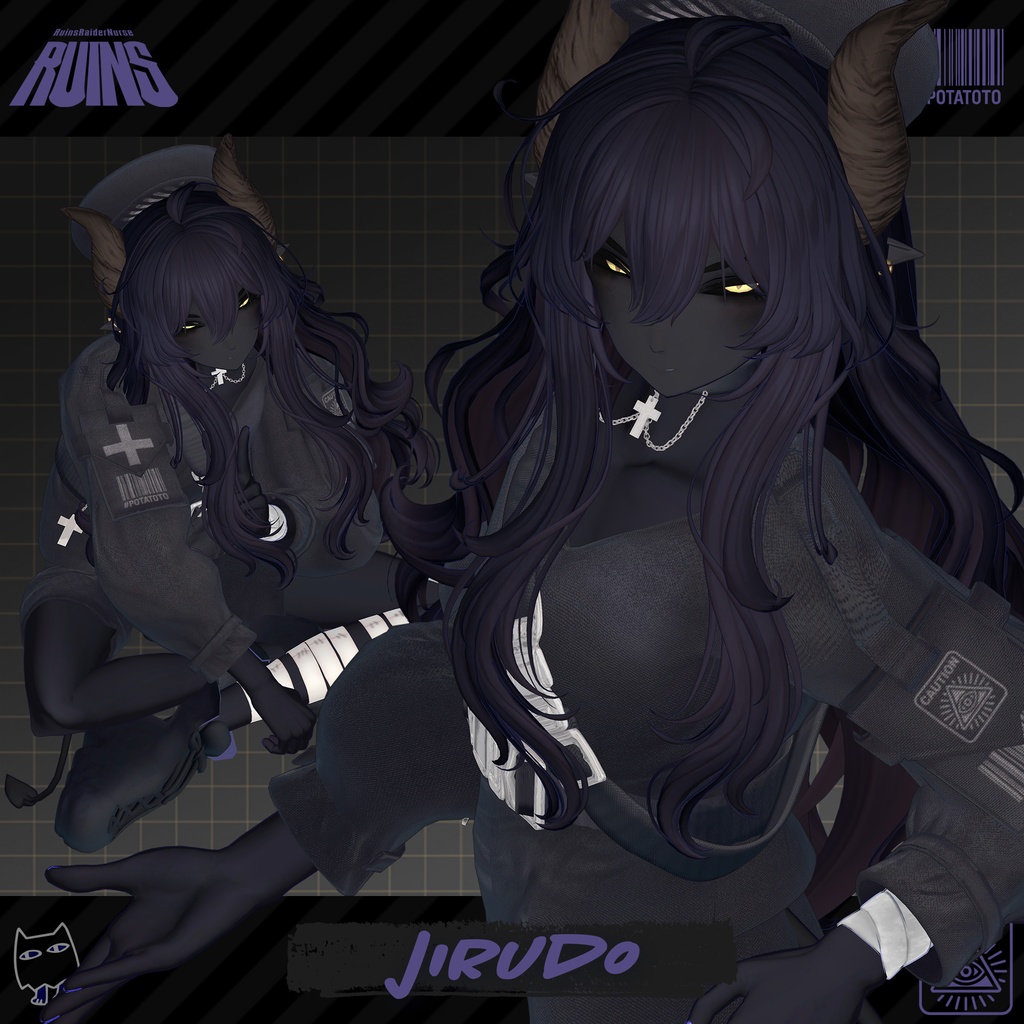 【2025年リニューアル】RuinsRaiderNurse【24アバター対応】