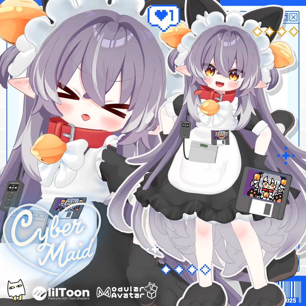 【特別セール中】AKIBA電脳メイド【メルヴィ対応】