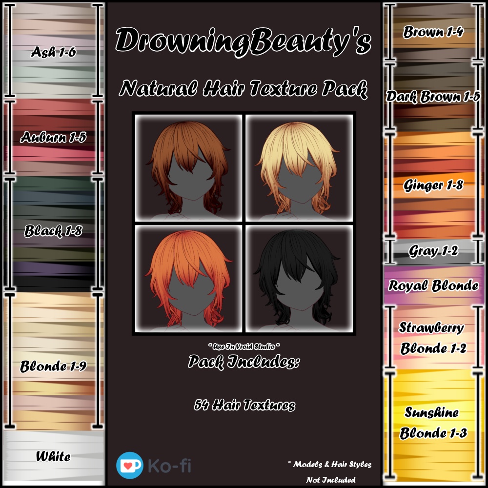 DB's Natural Hair Texture Pack