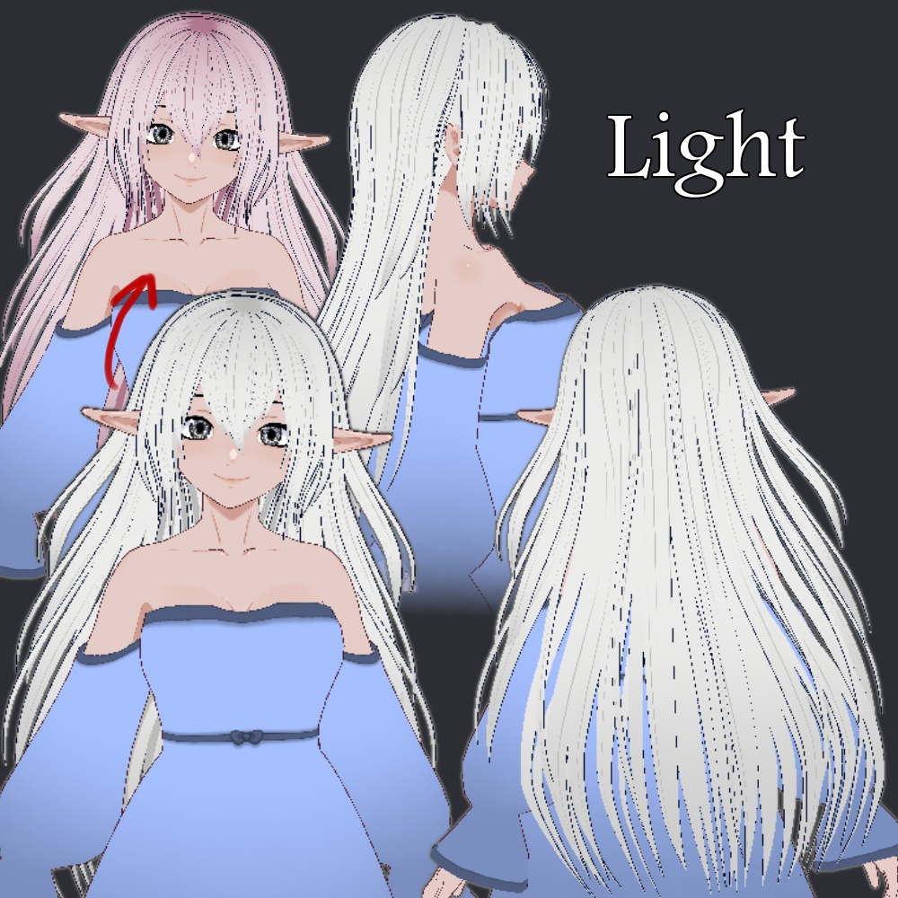 Delta's Hairstyle L, M, & D (CYW)