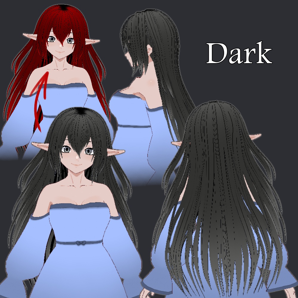 Delta's Hairstyle L, M, & D (CYW)