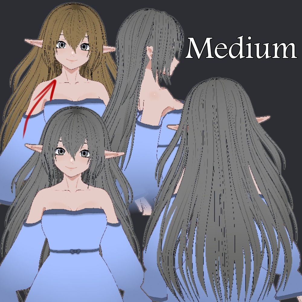 Delta's Hairstyle L, M, & D (CYW)