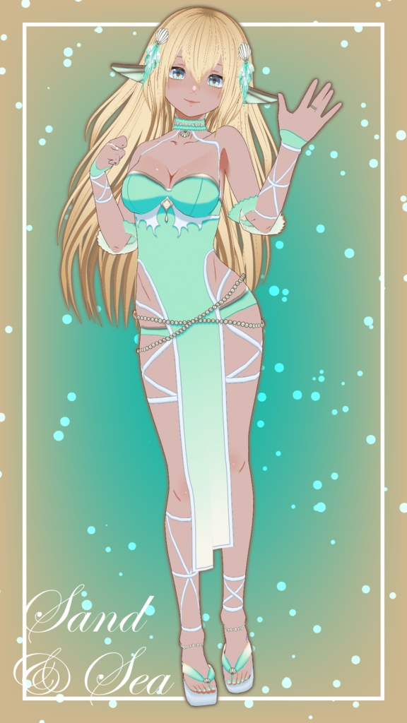 Delta Recolor Sand & Sea Full Model