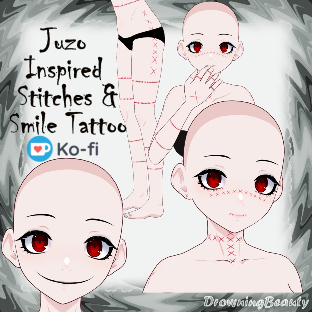 Undead Skin & Iris Textures