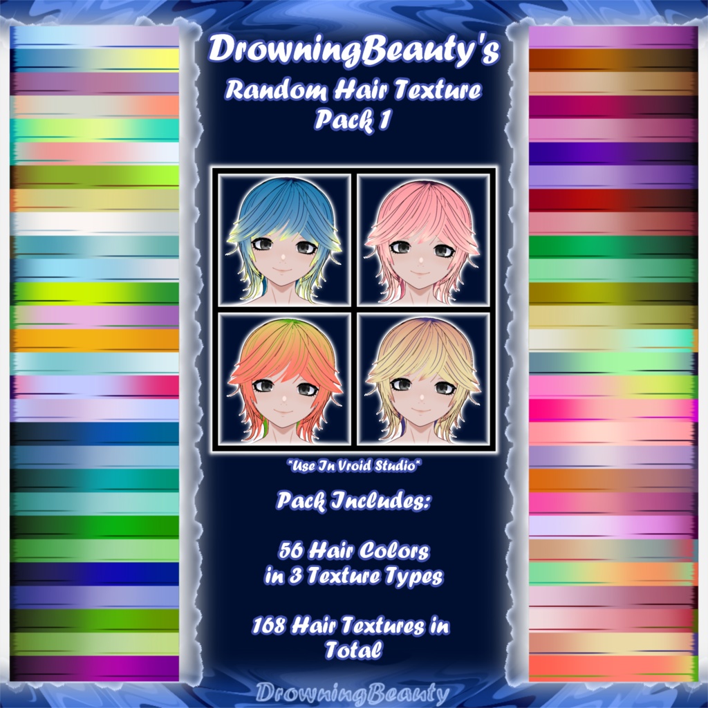 DB's Random Hair Texture Pack 1