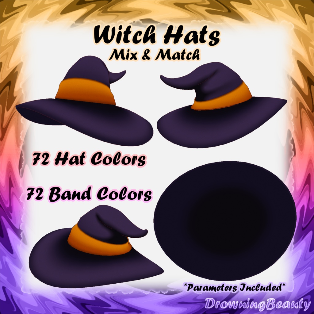 DB's Witch Hats (Plain)