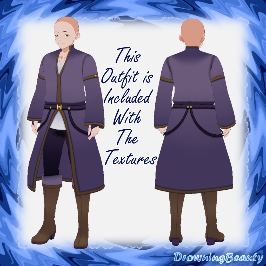 Mage Garb M (Plain) Pack