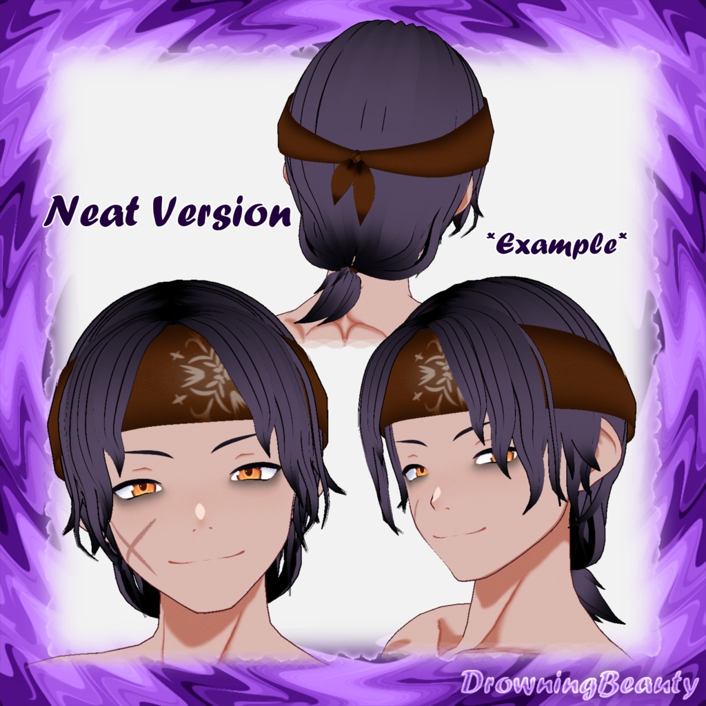 Loose Ponytail & Headband Hair Presets