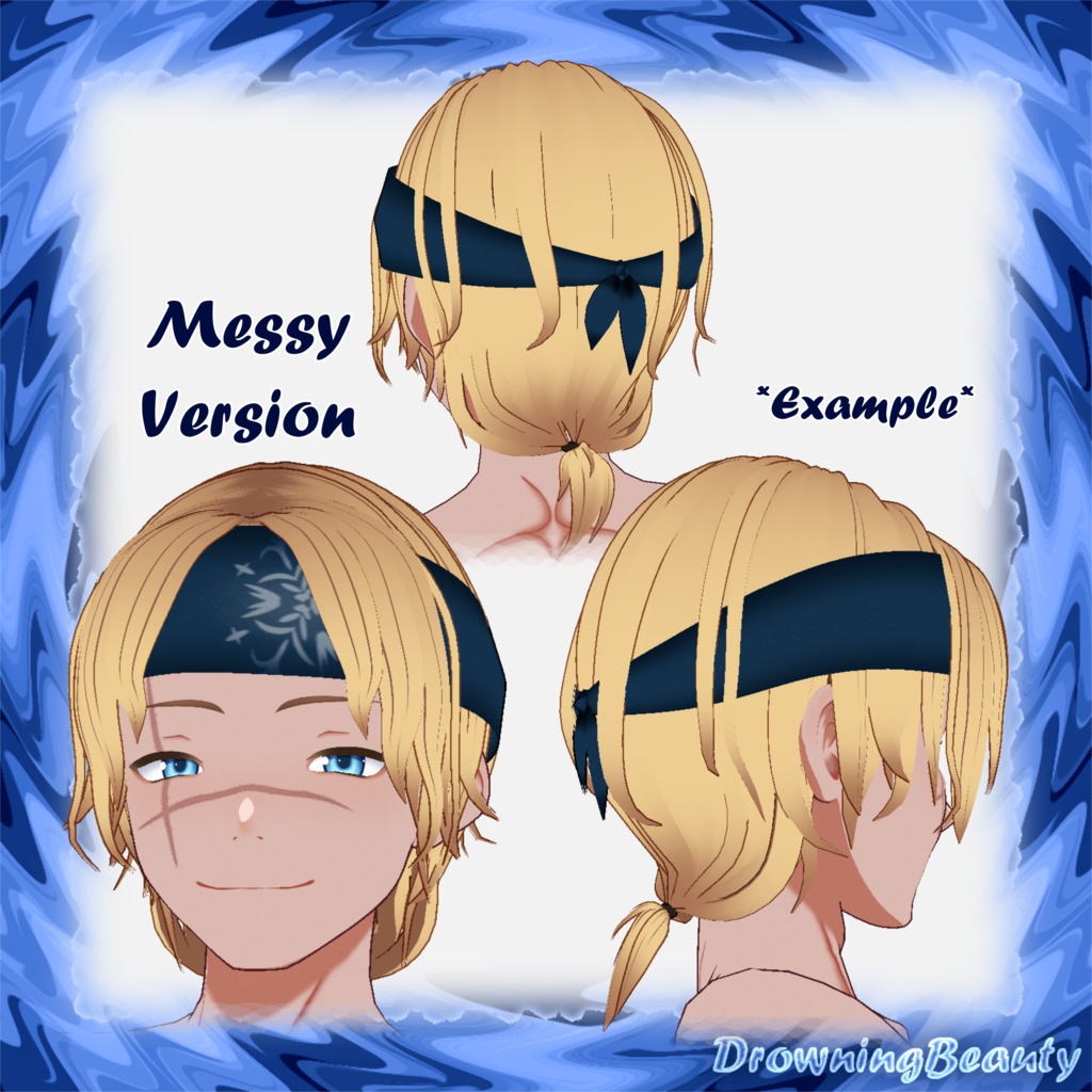 Loose Ponytail & Headband Hair Presets