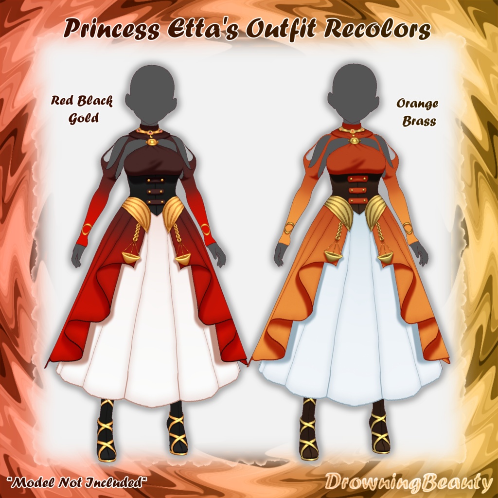Princess Etta's Outfit Recolors