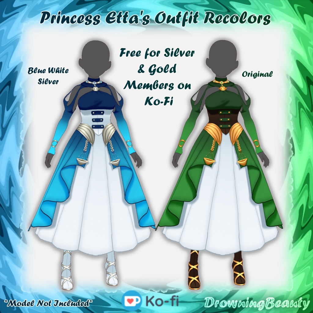 Princess Etta's Outfit Recolors