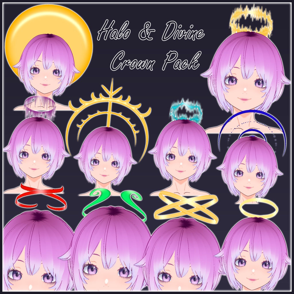 DB's Halo & Divine Crown Pack