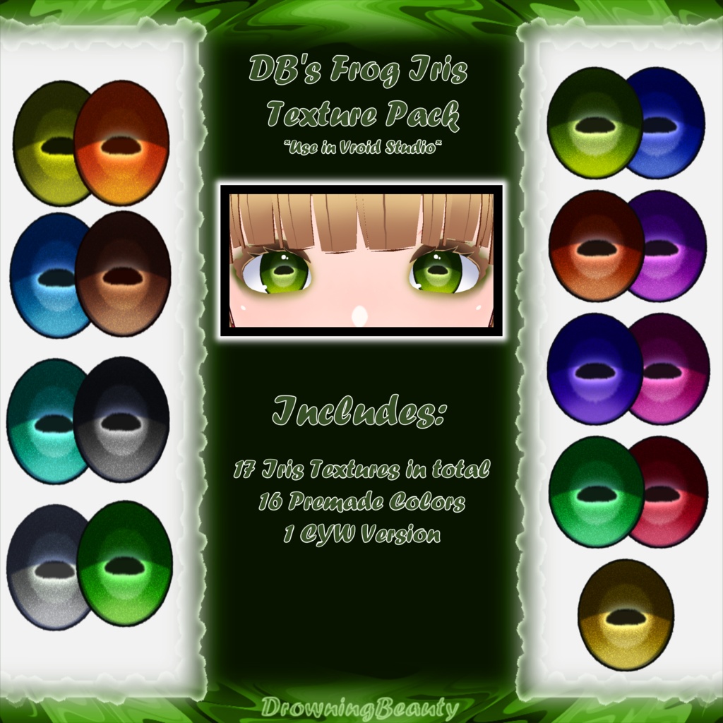DB's Frog Iris Texture Pack