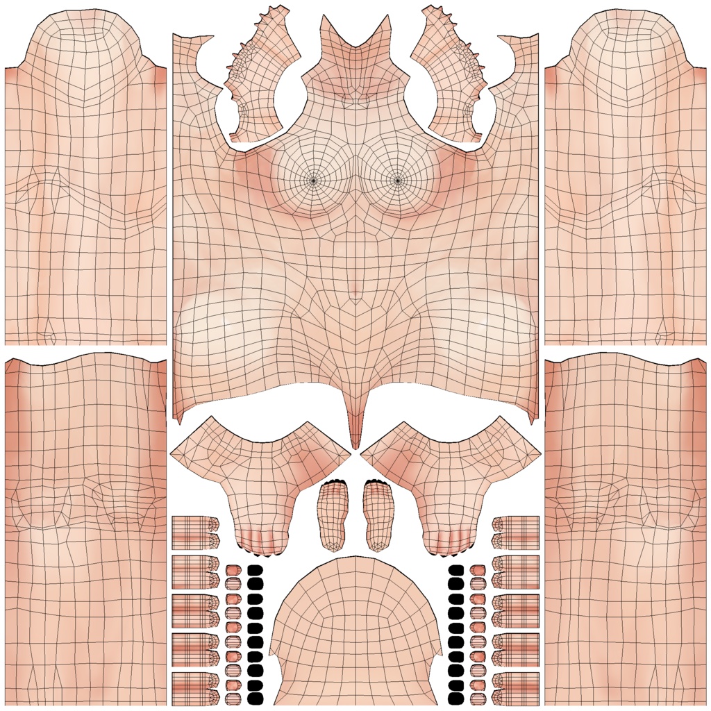 Vroid テクスチャ インポート