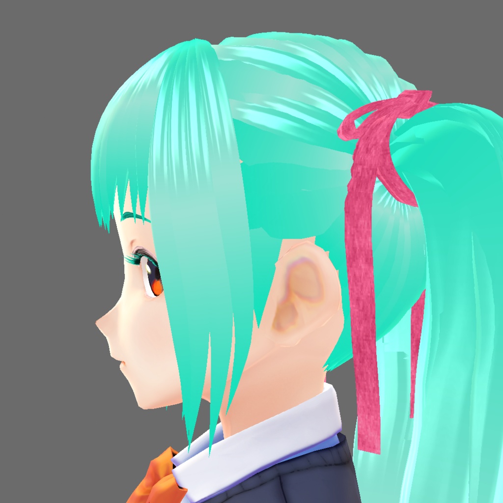 Vroid ヘアデータ ツインテール - Hair data for Vroid Twin tail -