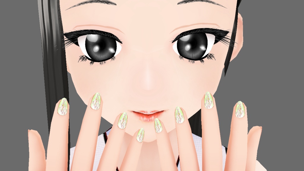Vroid用 ネイル【無料】- nail art -