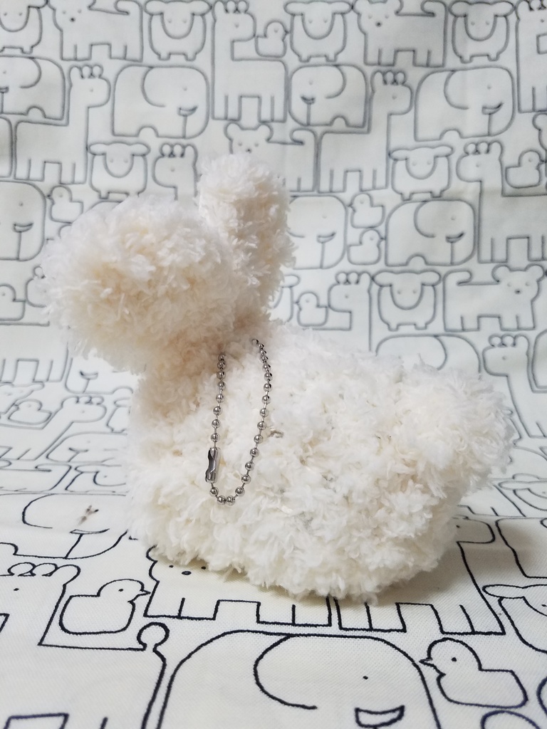 【2/13一部再頒布】もち用♡ふわもこ着ぐるみ ウサギ(ベージュ・白・こげ茶)