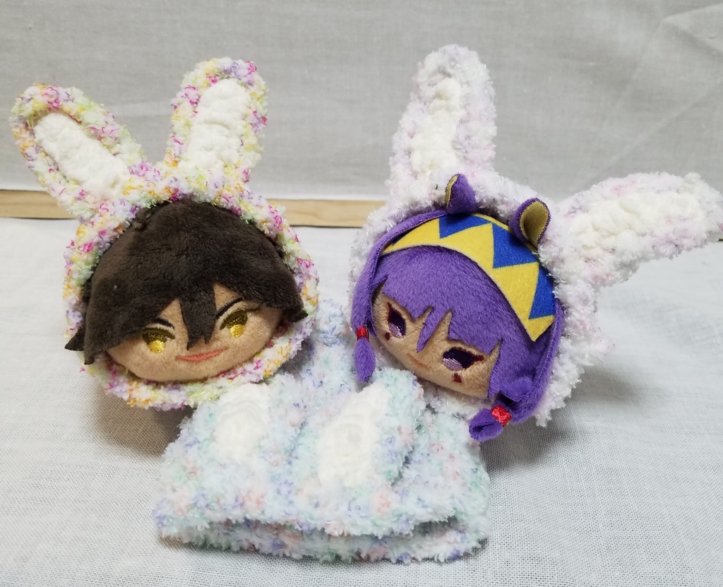 【完売御礼】もち用◇もこもこ着ぐるみ ウサギ(各色)