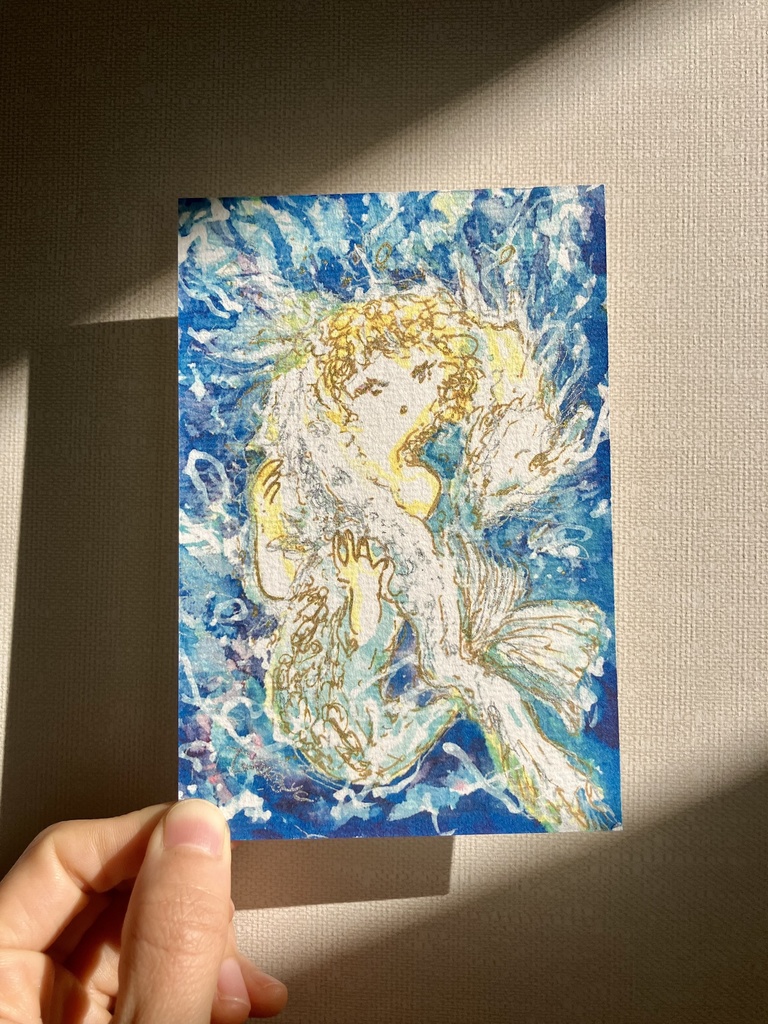 光をあつめて(画仙紙・加筆)