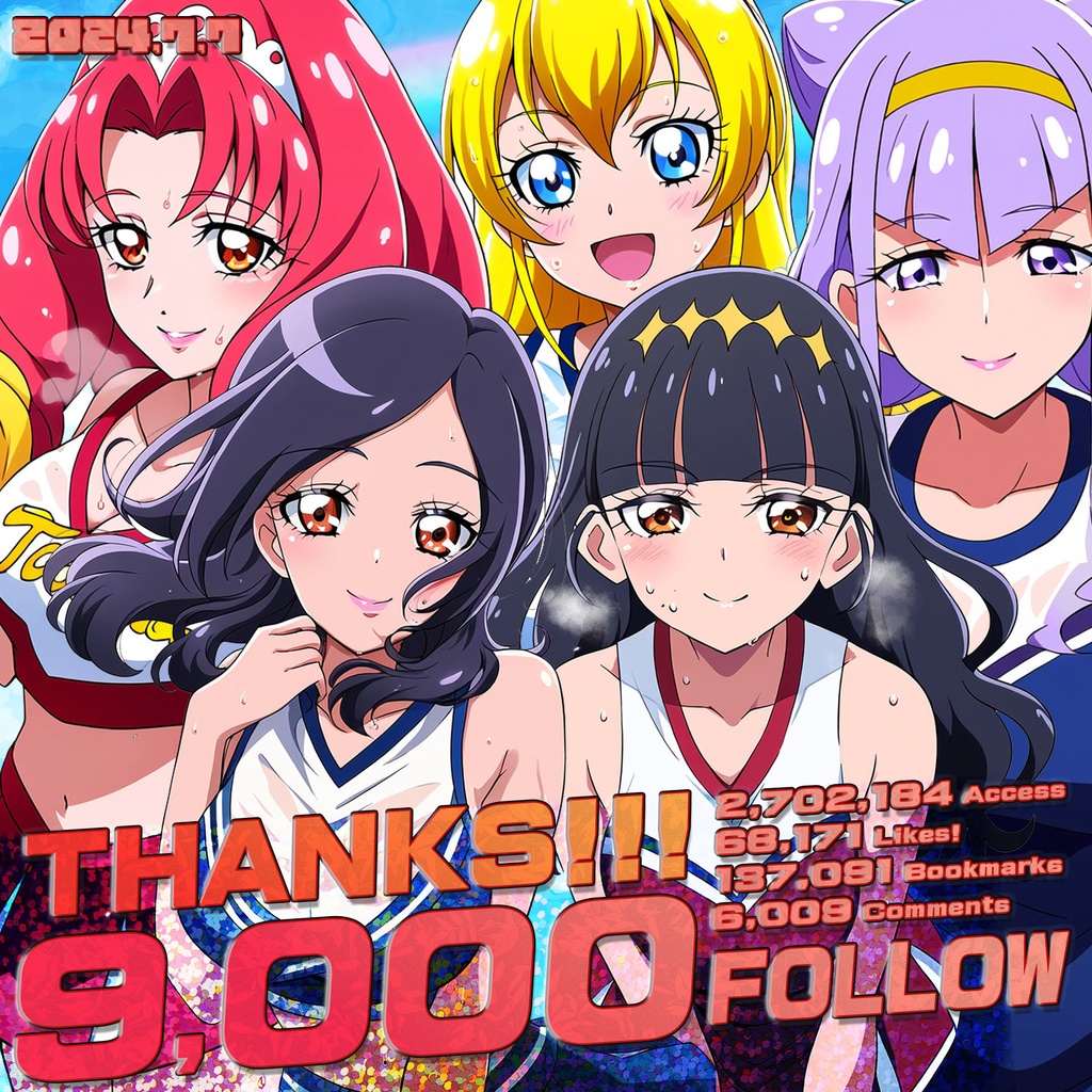 [無料]Thanks!9000Follows!