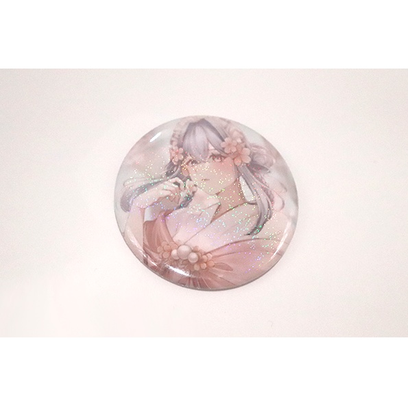 ホログラム缶バッジ