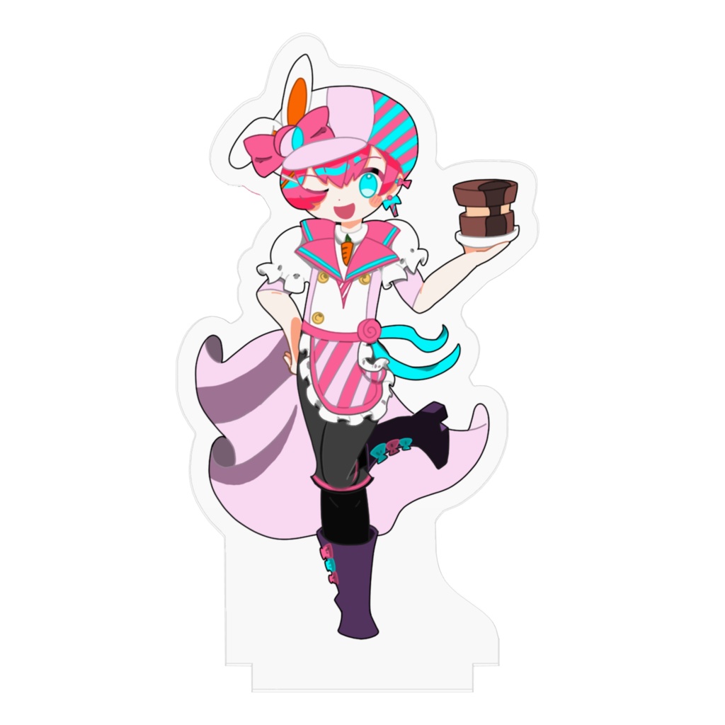 一次創作-ショコラパン-アクリルスタンド70×70mm
