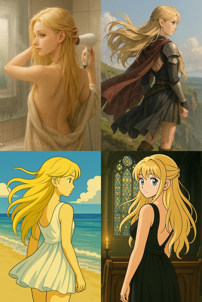 背中が語る - 22枚セット