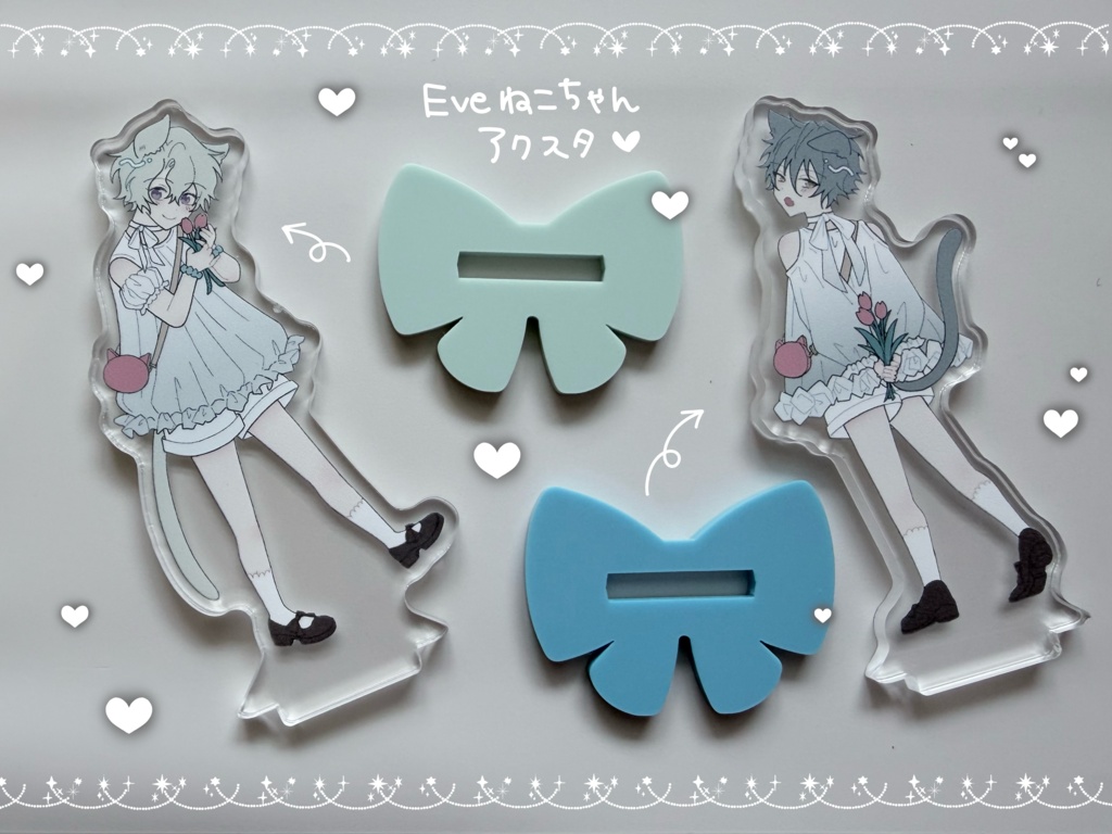 Eveねこちゃんアクリルスタンド