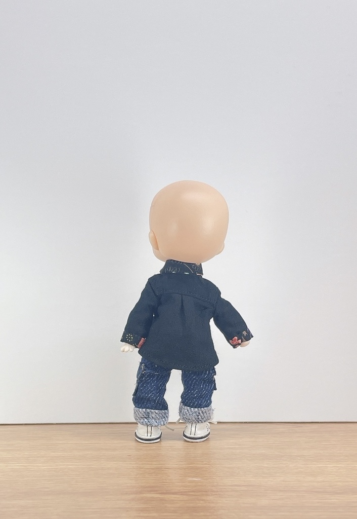 ねんどーる用シャツ　花柄