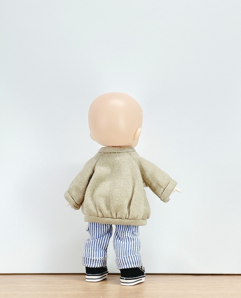 ねんどーる用ゆるカーディガン