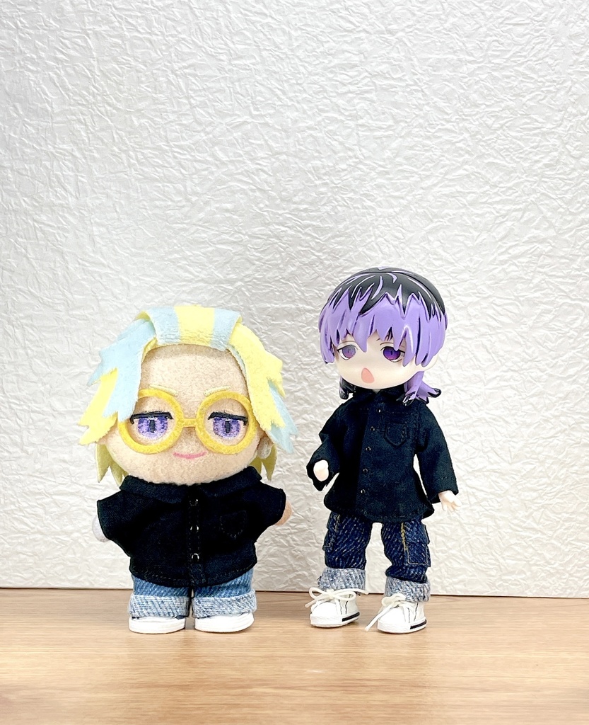 ねんどーる用　長袖シャツ　黒