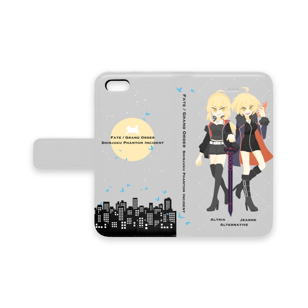 Fate / 新宿幻霊事件 手帳型iPhoneケース