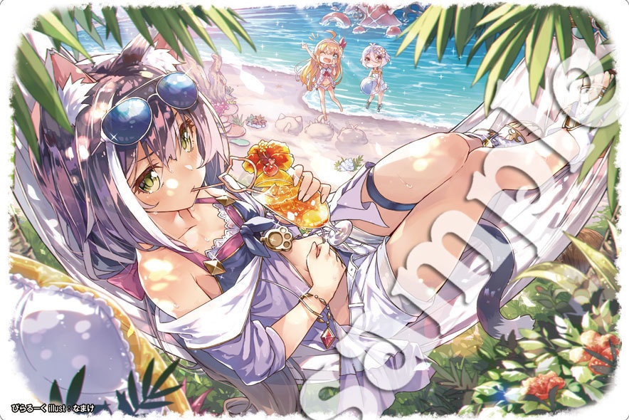 水着キャル　プレイマット