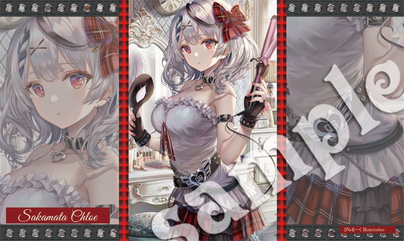 COMIC1☆20　身支度中のクロヱ　プレイマット　横版