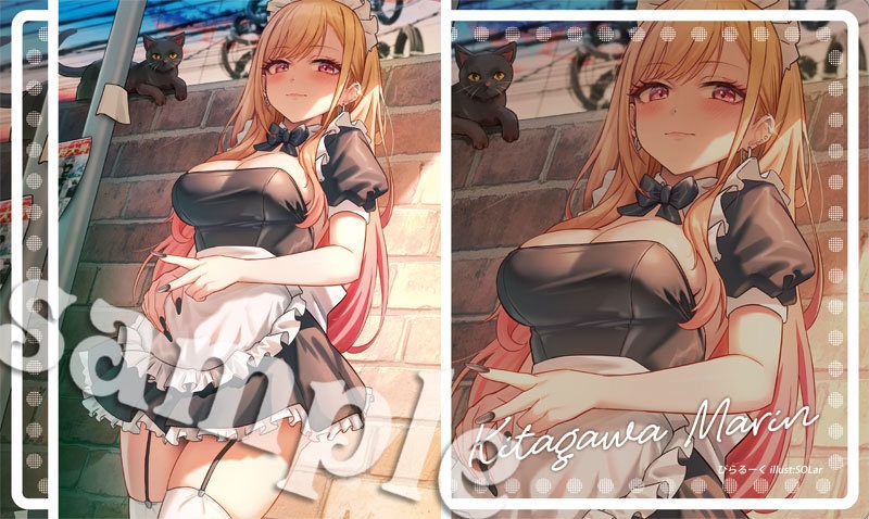 COMIC1☆20　メイド海夢 プレイマット 横版