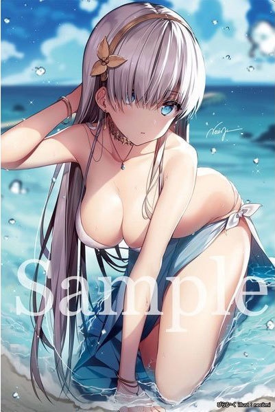 水着アナスタシア　プレイマット