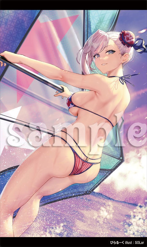  水着武蔵　プレイマット　フルアート