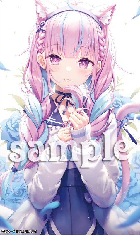 C102 湊あくあ プレイマット フル