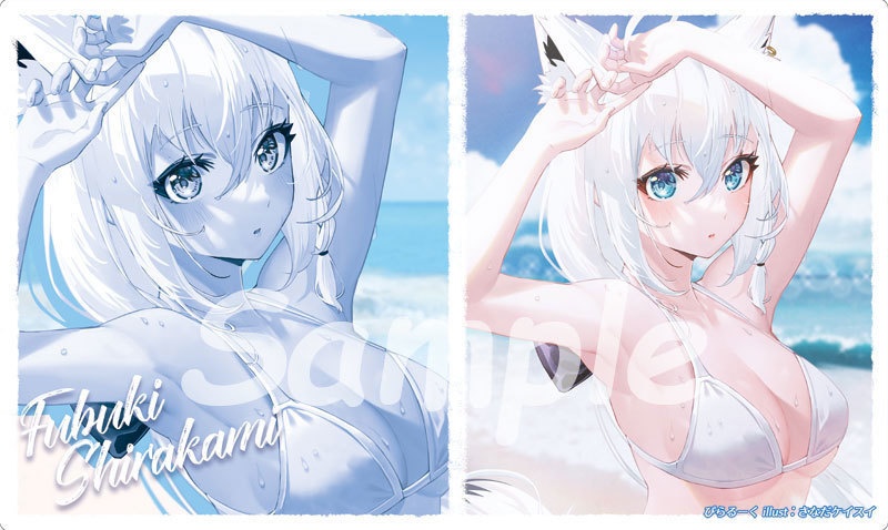C105 水着フブキプレイマット