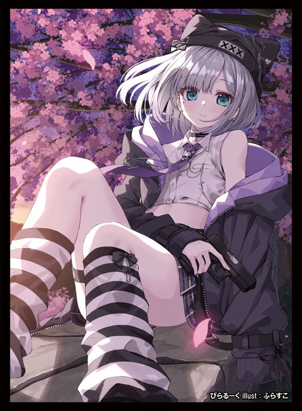 C107 桜すみれスリーブ