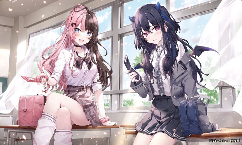 C108 制服ひなの＆制服うるはプレイマット