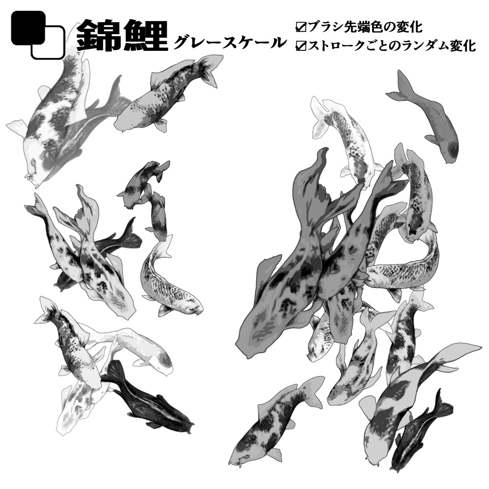 ー 錦鯉ぶらし ー